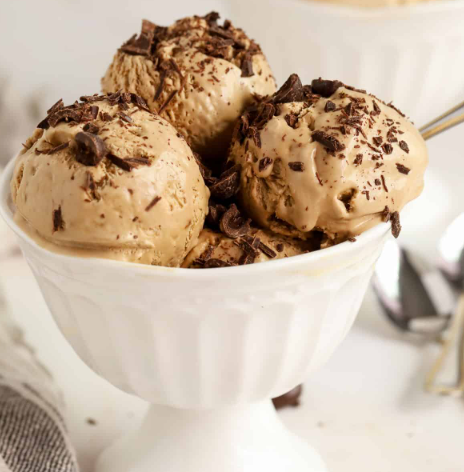 No Churn Coffee Ice Cream